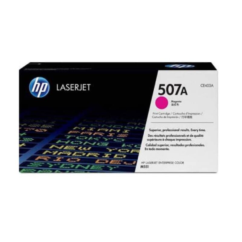 Hpce403a_hp 507a Laserjet Toner Cart - Magenta