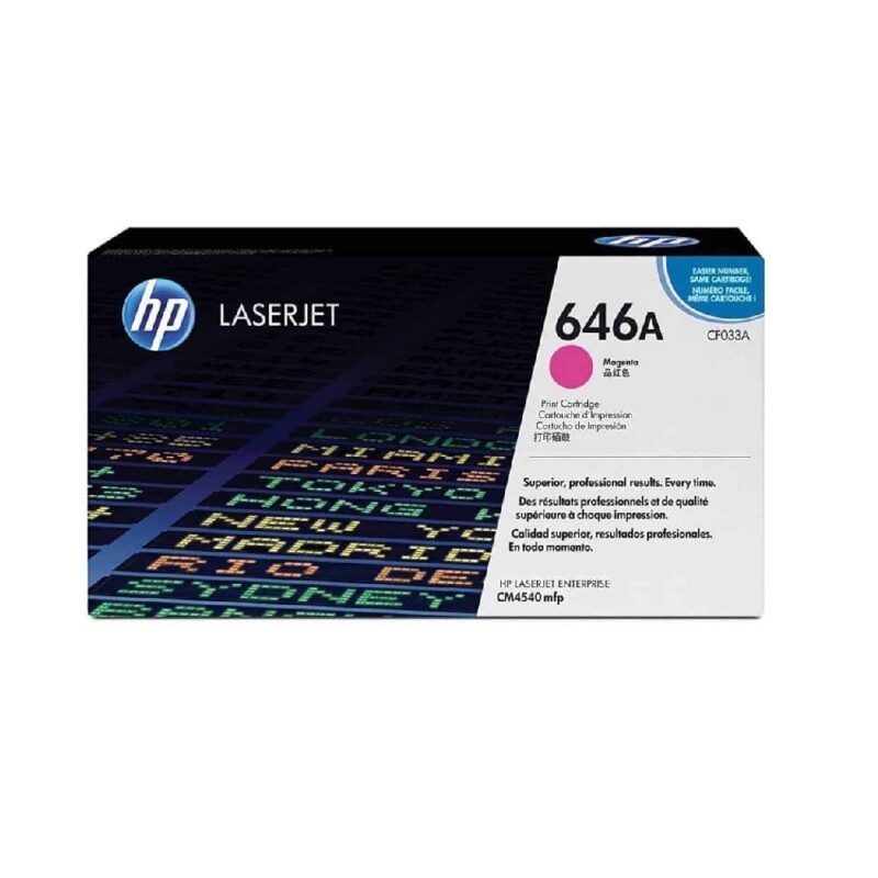 Hpcf033a_hp 646a Laserjet Toner Cartridge - Magenta