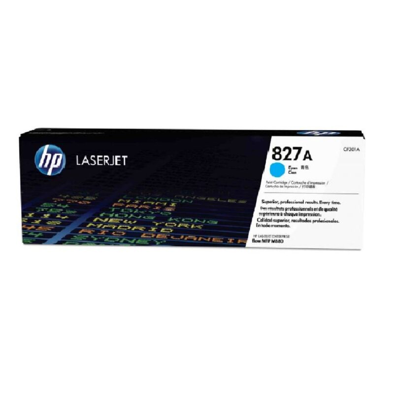 Hpcf301a_hp 827a Laserjet Toner Cartridge - Cyan