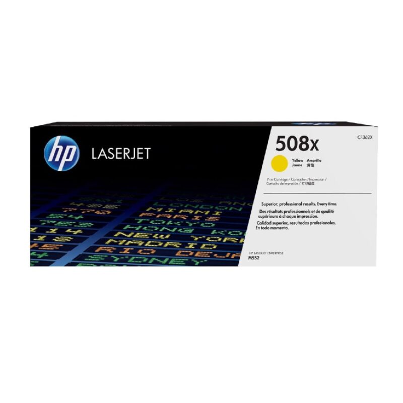 Hcf362xc_hp 508x Laserjet Toner Cartridge - Yellow