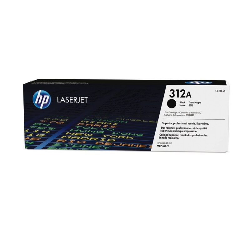 Hpcf380a_hp 312a Laserjet Toner Cartridge - Black