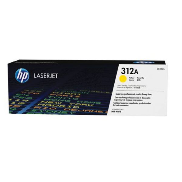 Hpcf382a_hp 312a Laserjet Toner Cartridge - Yellow