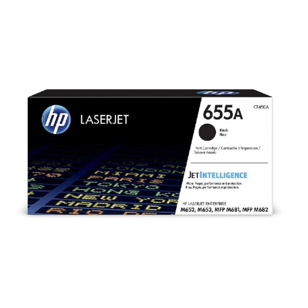 Hpcf450a_hp 655a Laserjet Toner Cartridge - Black