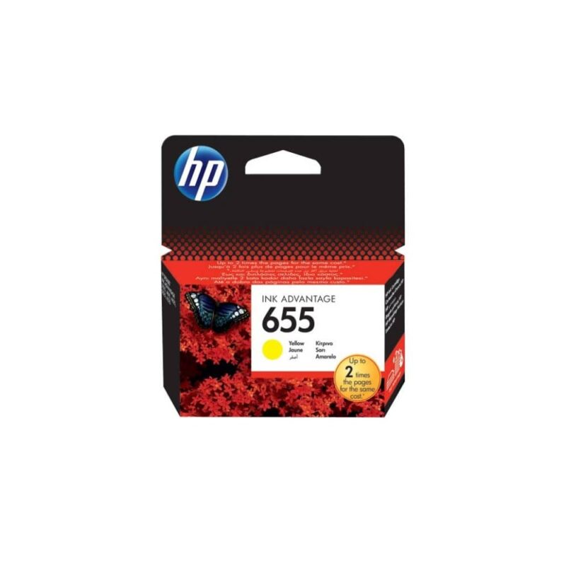 HPCZ112A_HP 655 INK CARTRIDGE - YELLOW