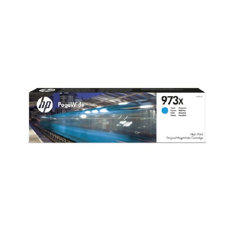 Hpf6t81a_hp 973x Pagewide Cartridge - Cyan
