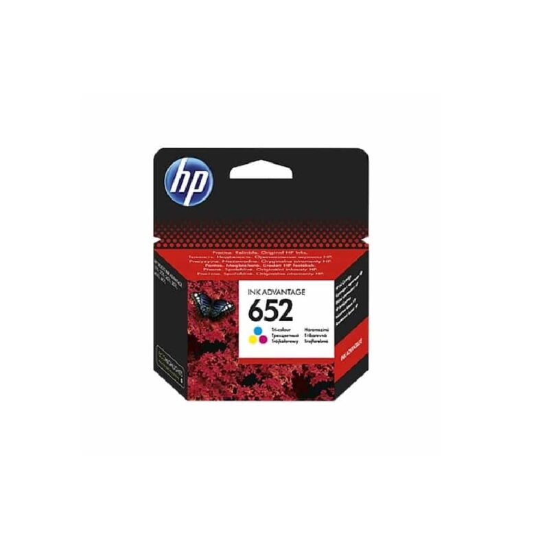 HPF6V24A_HP 652 INK CARTRIDGE - TRI-COLOUR