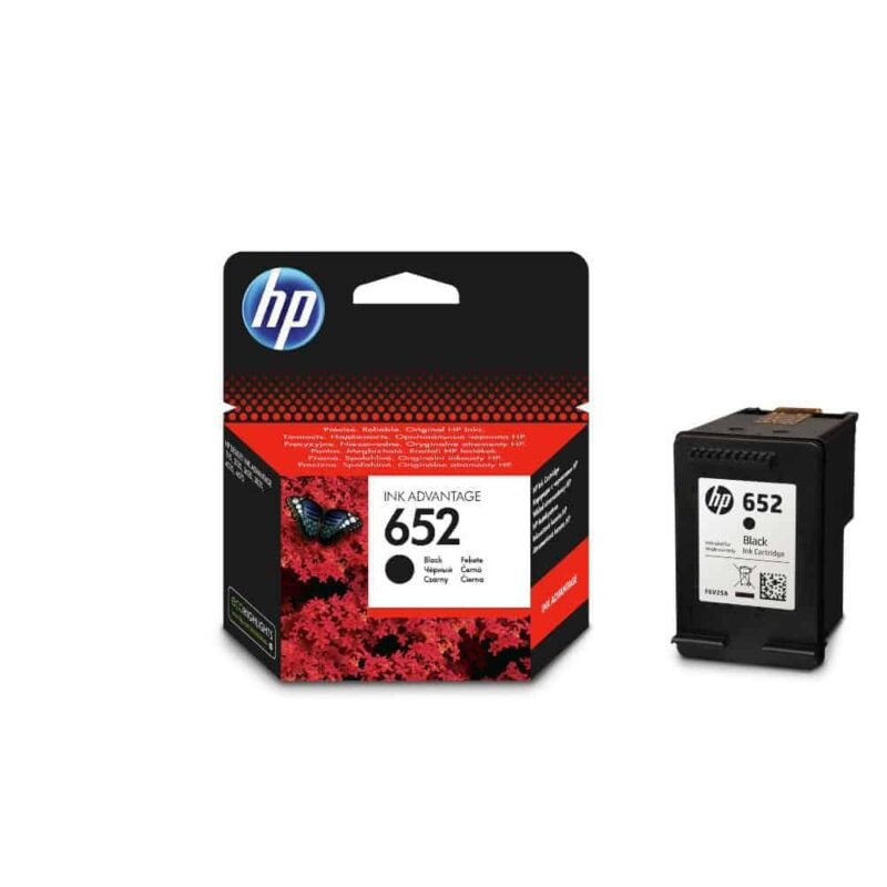 HPF6V25A_HP 652 INK CARTRIDGE - BLACK