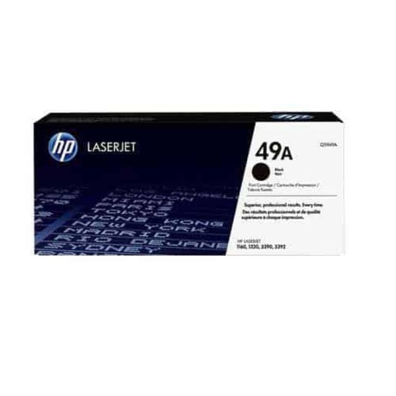 Hpq5949a_hp 49a Laserjet Toner Cartridge - Black