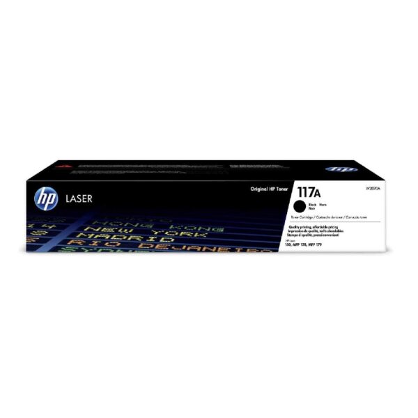 Hpw2070a_hp 117a Laserjet Toner Cartridge - Black