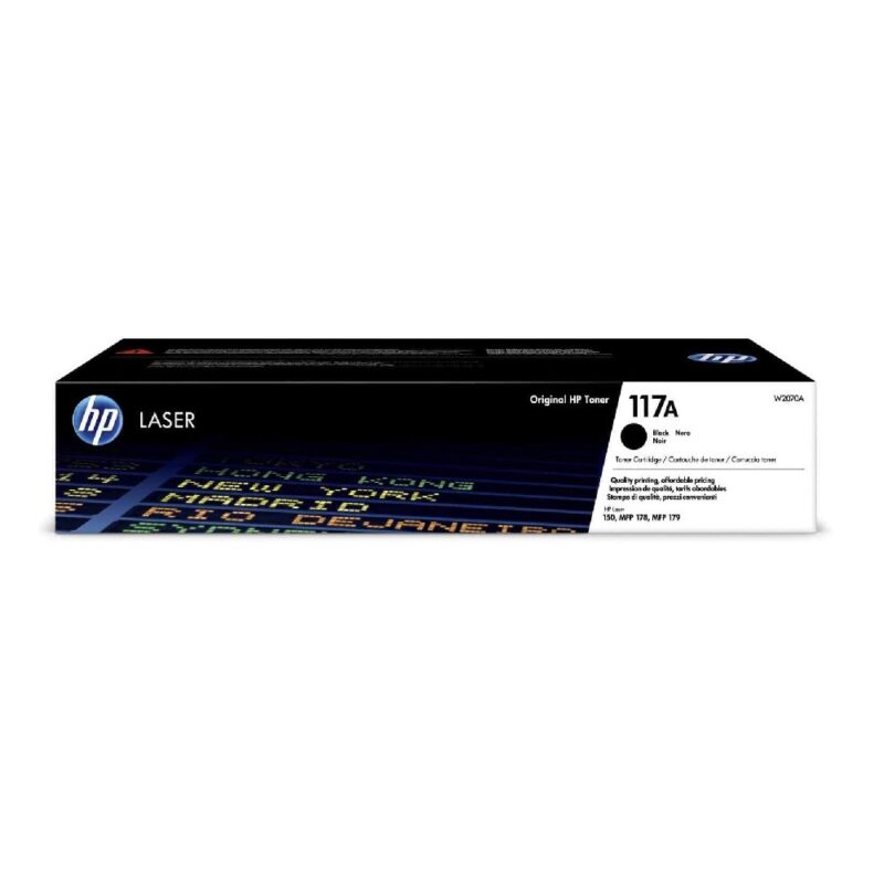 Hpw2070a_hp 117a Laserjet Toner Cartridge - Black