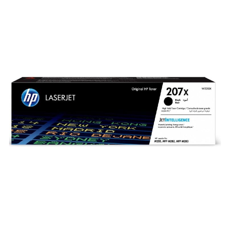 Hpw2210x_hp 207x High Yeild Laserjet Toner Cartridge - Black