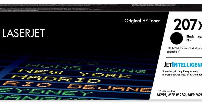 HP 207X HIGH YEILD LASERJET TONER CARTRIDGE - BLACK