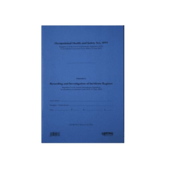 HORTORS INCIDENT BOOK