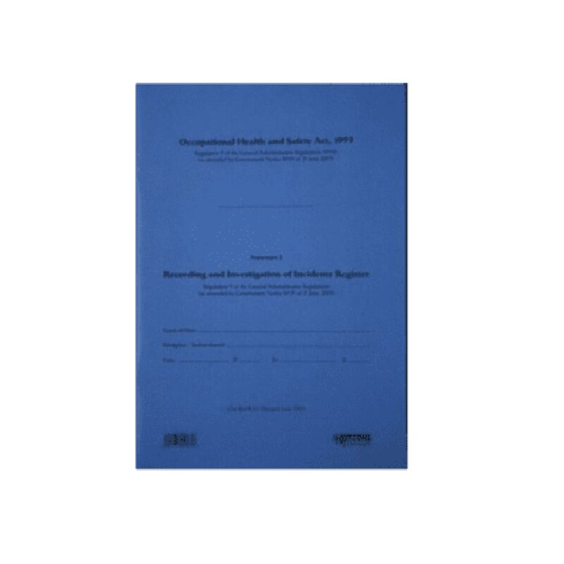 HORTORS INCIDENT BOOK