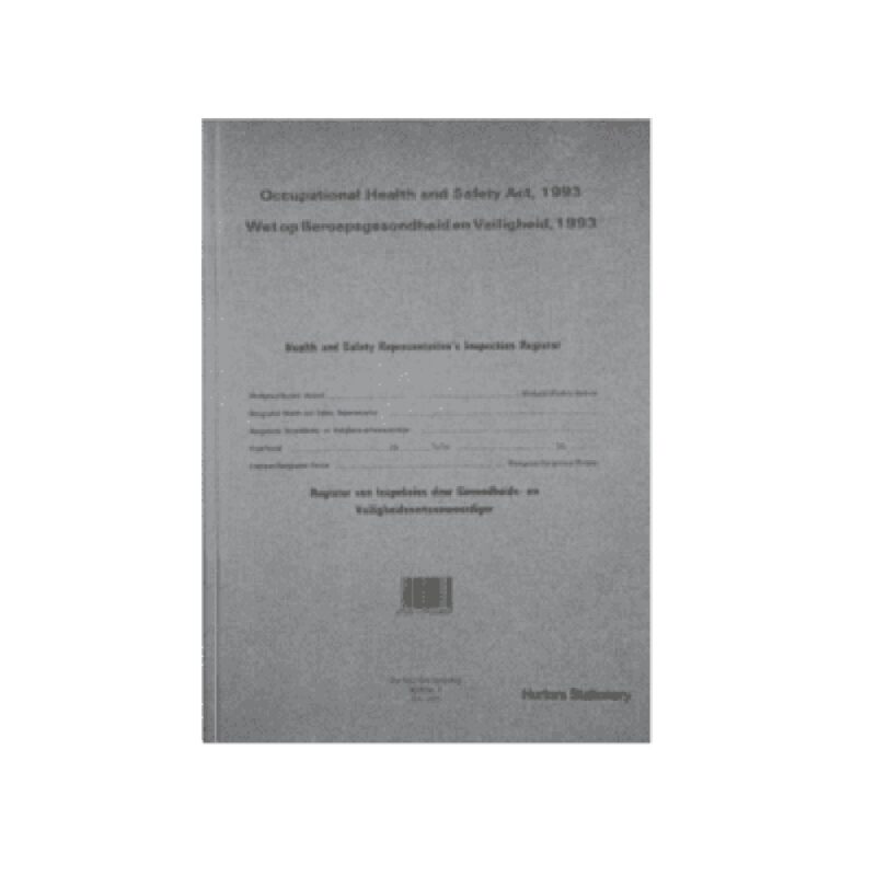 SAFETY REPRESENTATIVE REGISTR