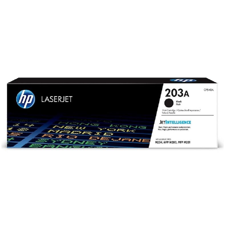 Hpcf540a_hp 203a Laserjet Toner Cartridge - Black