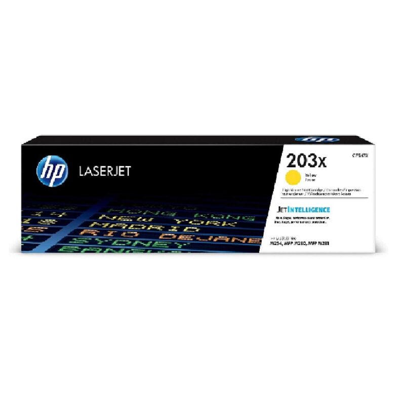 Hpcf542x_hp 203x Laserjet Toner Cartridge - Yellow