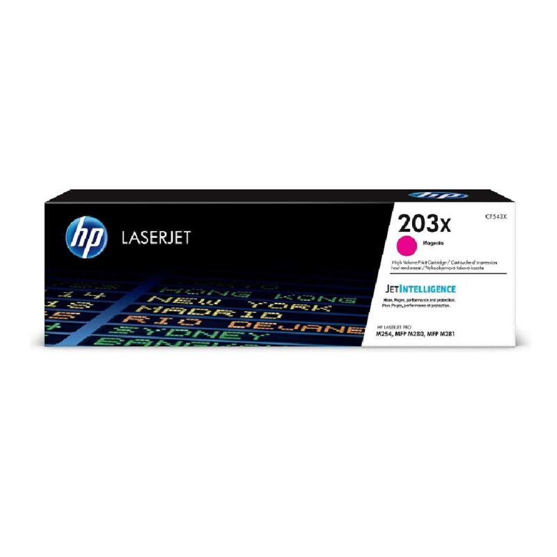 Hpcf543x_hp 203x Laserjet Toner Cartridge - Magenta