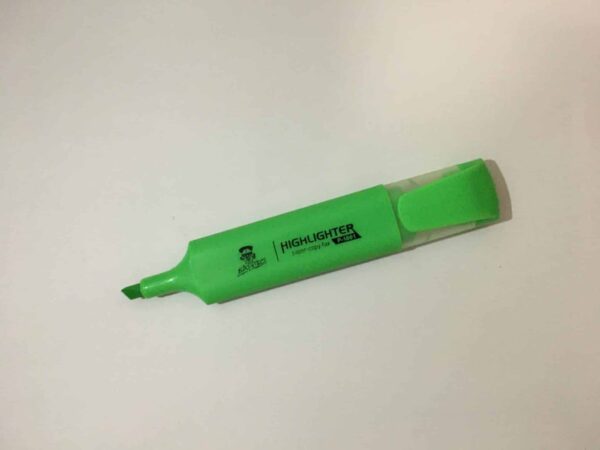 D'Afrique Highlighter Green