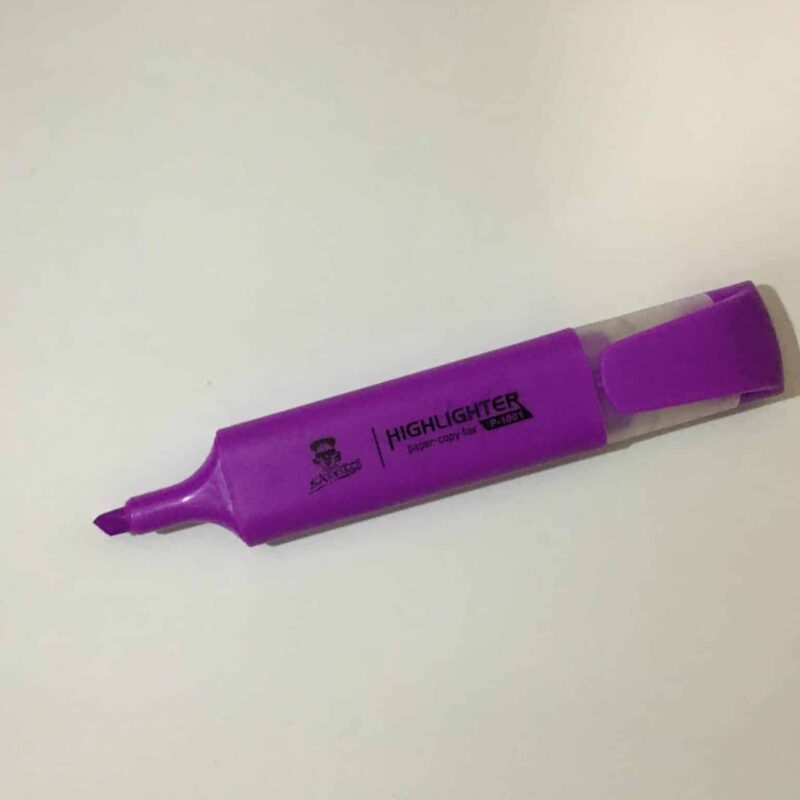D'Afrique Highlighter Purple
