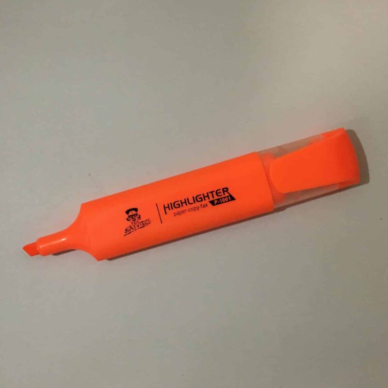 D'Afrique Highlighter Orange