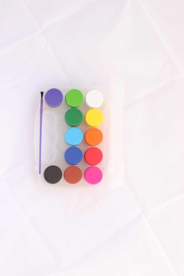 High Quality Poster Paints - 12 Colours Assorted in Gift Box