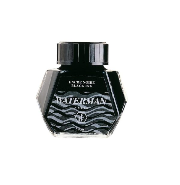 WATERMAN Fountain Pen Ink Bottle 50ml - Black