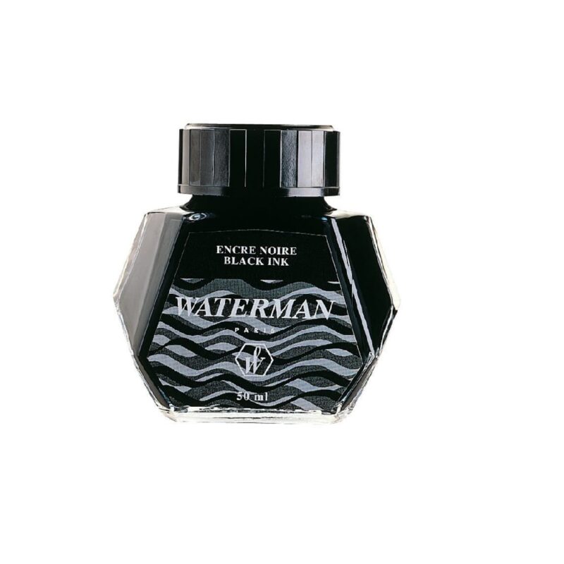 WATERMAN Fountain Pen Ink Bottle 50ml - Black