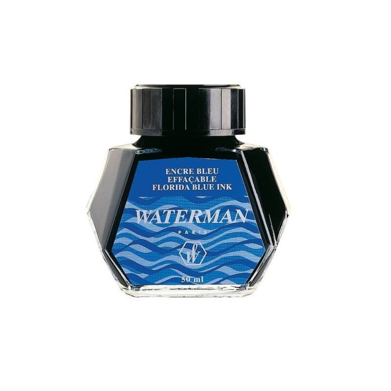 WATERMAN Fountain Pen Ink Bottle 50ml - Blue