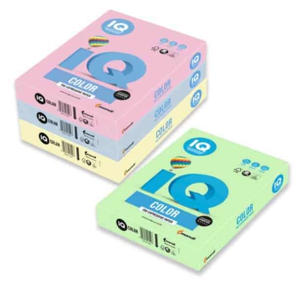IQ Colored Copy Paper A4 160gsm Pink 250 Sheets/Ream, Dubai & Abu Dhabi,  UAE