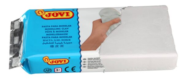 JOVI Air-Hard Modelling Clay 1Kg White