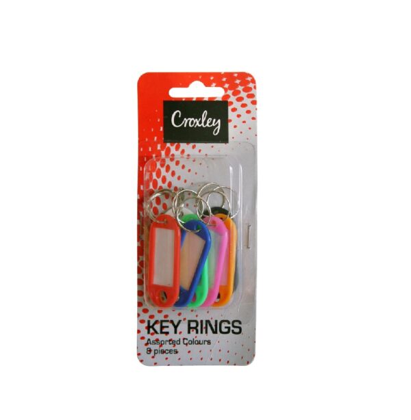 CROXLEY Keyrings CB45 8's Carded