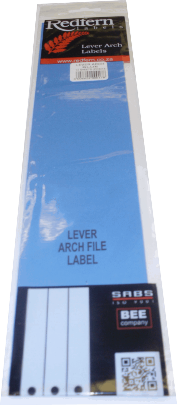 Lever Arch Blue  (100 )