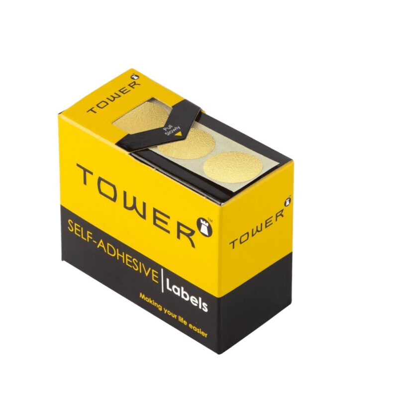 Tower C19 Colour Code Labels Gold