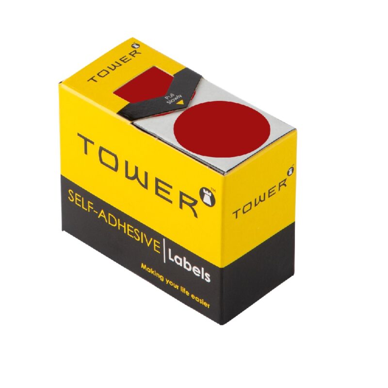Tower C32 Colour Code Labels Red