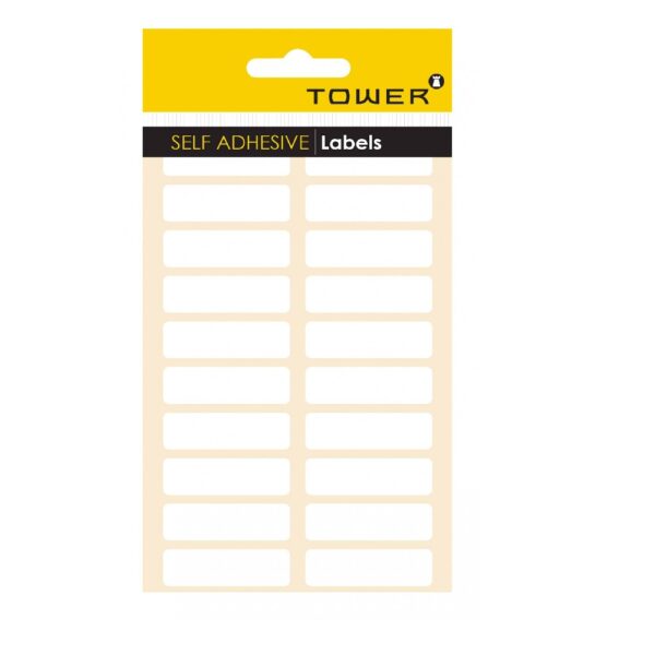Tower White Sheet Labels - S4513 (45x13mm)