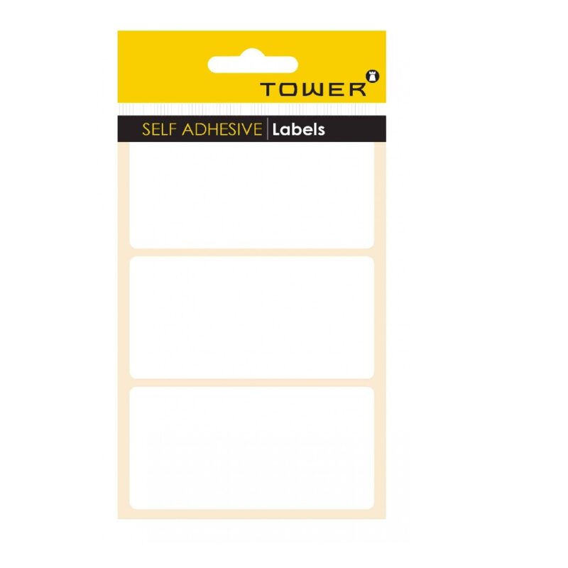 Tower White Sheet Labels - S10050 (100x50mm)