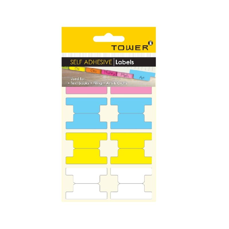 Self - Adhesive Tabs - Pastel Colours