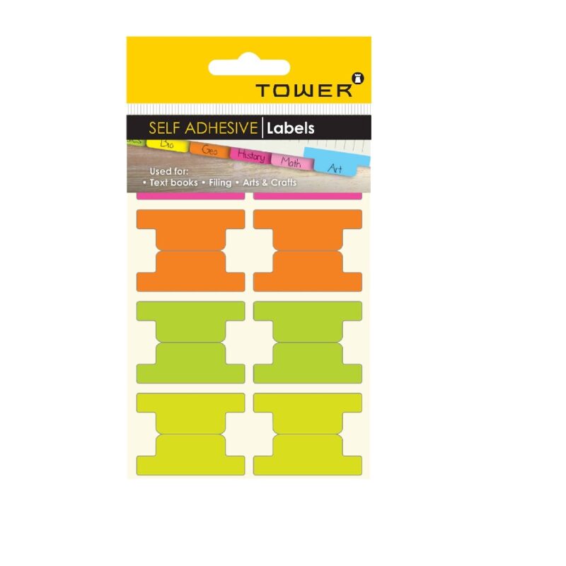 Self - Adhesive Tabs - Neon Colours