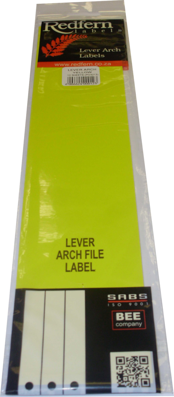 Lever Arch Flu Lime (12)
