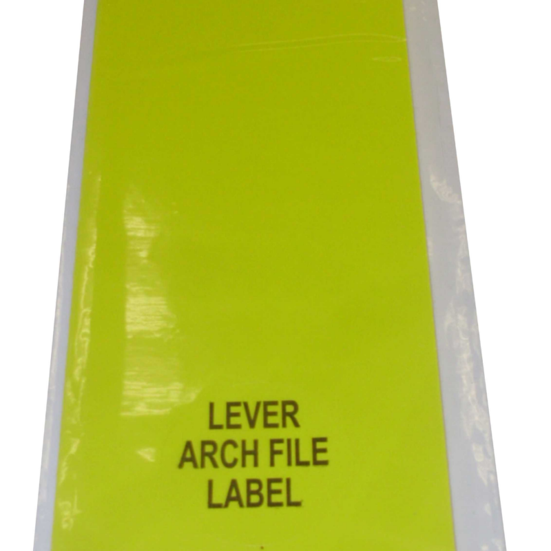 Lever Arch Flu Lime (12)