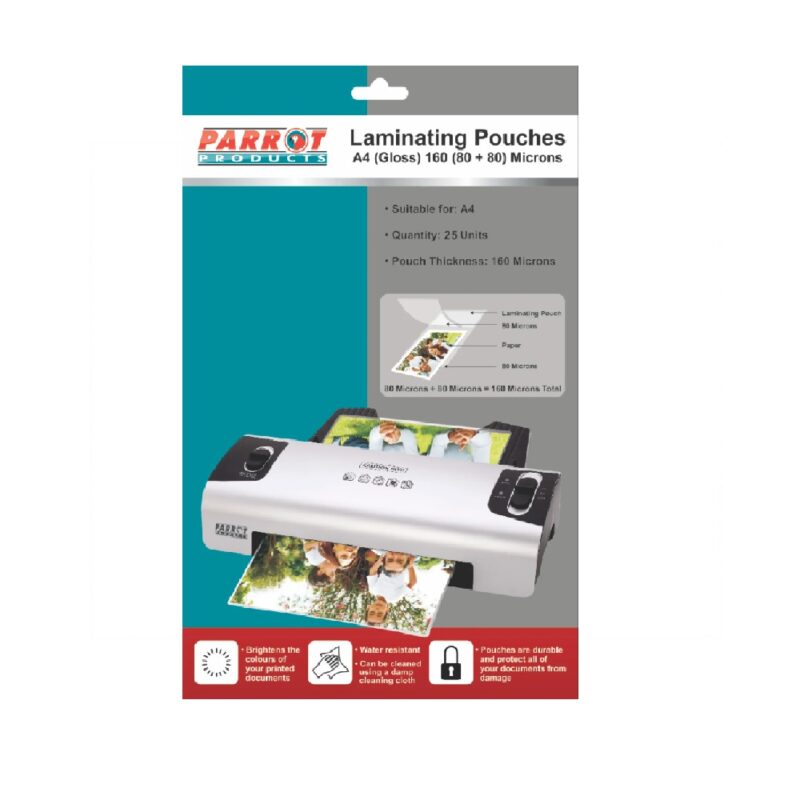 A4 200mic (25) Laminating Pouch Colour