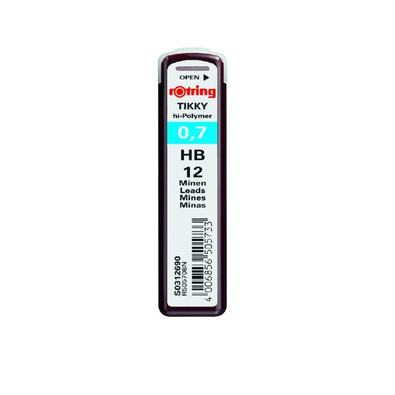 ROTRING Polymer Leads 0.7mm HB