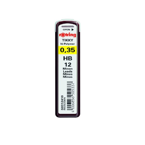 ROTRING Polymer Leads 0.3mm HB