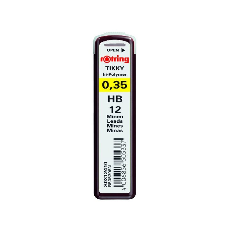 ROTRING Polymer Leads 0.3mm HB