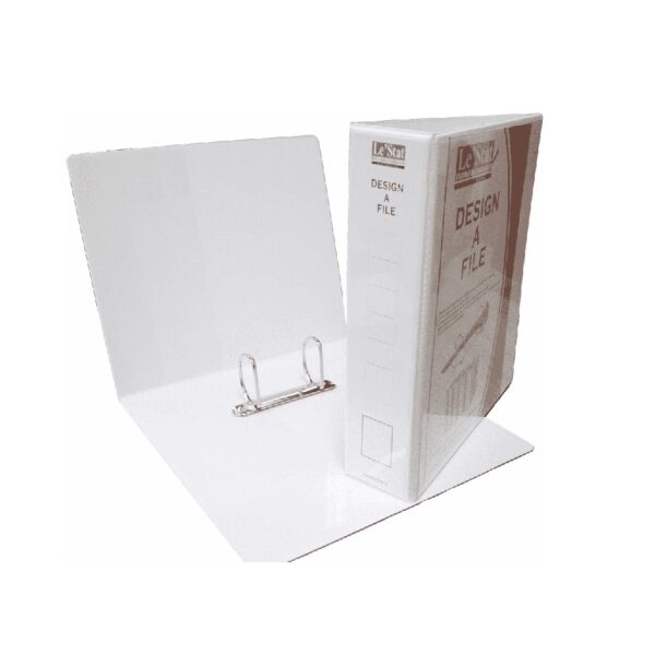 Lstat 50mm R/binder + O/lay White