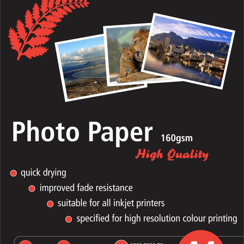 Inkjet Photo Gloss - Paper A4