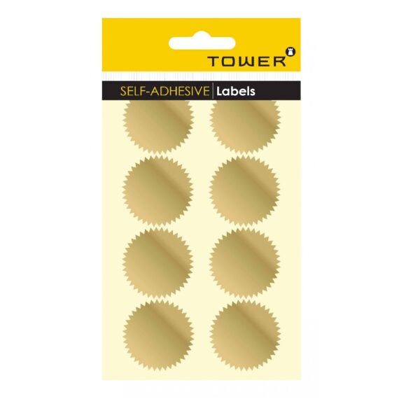 Tower Notarial Seals N40 - Gold