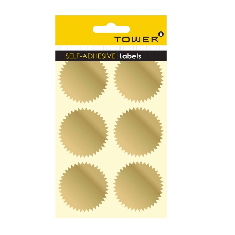 Tower Notarial Seals N50 - Gold