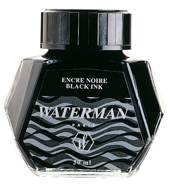 WATERMAN Fountain Pen Ink Bottle 50ml - Black